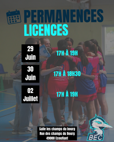 PERMANENCES PRÉ-INSCRIPTION